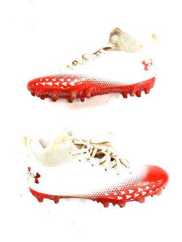 Used Under Armour Lax Cleats Boys Red Junior 05 11860-s000305979