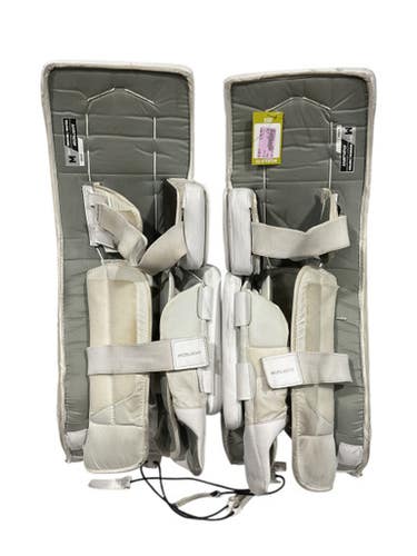 Used Bauer Gsx Goalie Leg Pads Senior White 34" 11847-s000033544