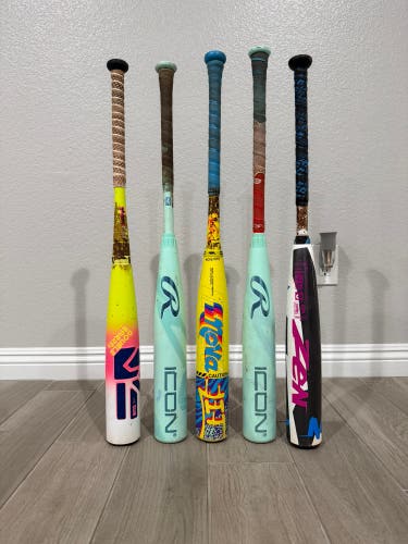 2025 DeMarini CF Zen Composite USSSA Certified Bat (-8) 22 oz 30" (Used)