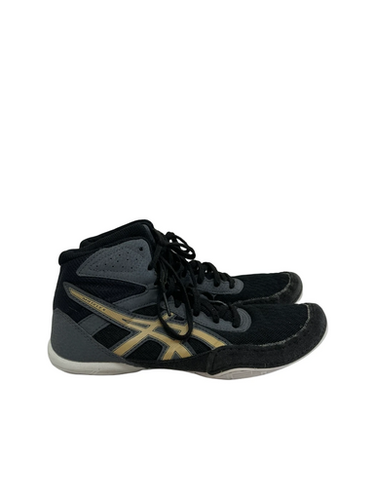 Used Asics Matflex Jr 4 Wrestling Shoes Black 11692-s000148371