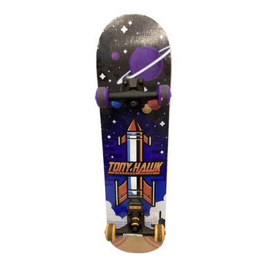 Tony Hawk Outer Space Complete Skateboard Black 7 3 4" 11443-s000204148