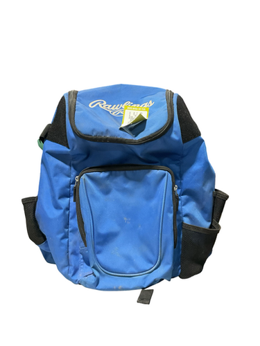 Used Rawlings Royal Bat Bag Bb Sb Player Backpack Royal Blue 11834-s000048373