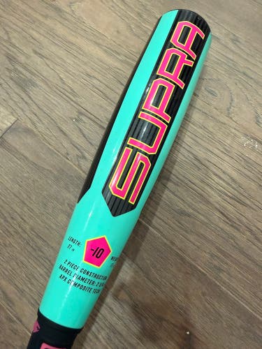 2026 Louisville Slugger Supra Composite USSSA Certified Bat (-10) 17 oz 27" (Used)