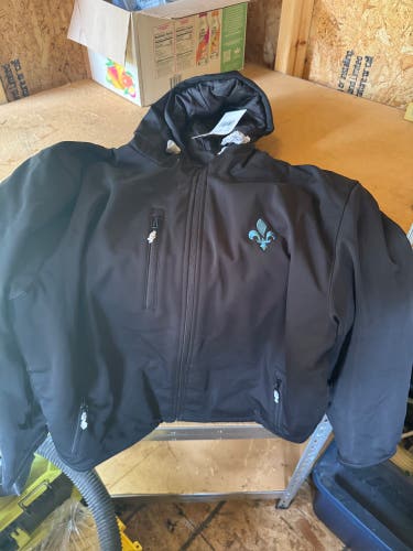 Black Men's Large/Extra Large Cutter & Buck Jacket (New)