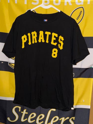 MLB Genuine Merchandise Pittsburgh Pirates Willie Stargell #8 Baseball Shirt Men’s Size Large Used