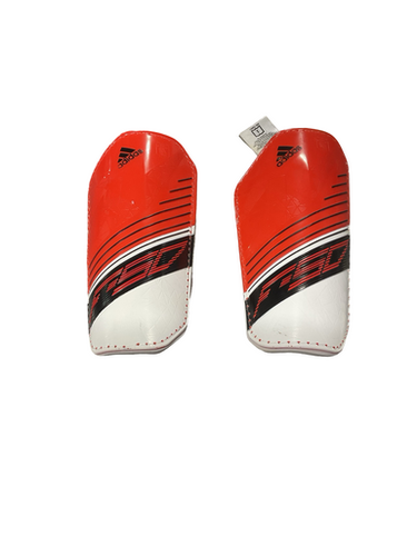 Used Adidas Soccer Shin Guards Adult Red Md 11834-s000048441