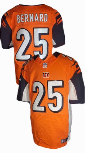 NFL/NIKE CINCINNATI BENGALS VINTAGE GAME DAY JERSEY GIOVANI BERNARD 25Large/Extra Large Adult Unisex