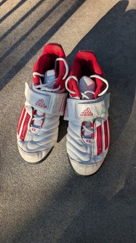Men's Size M 9.5 (W 10.5) Adidas High Top Molded Cleats (Used)