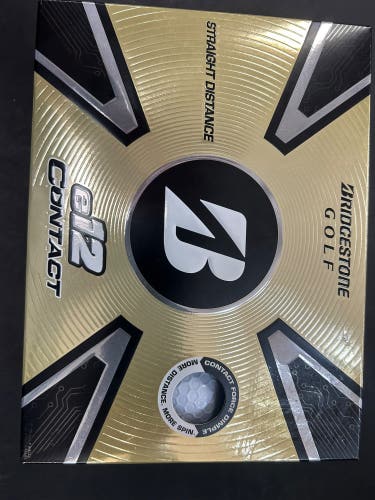 Bridgestone e12 Contact Balls 12 Pack (1 Dozen) (New)