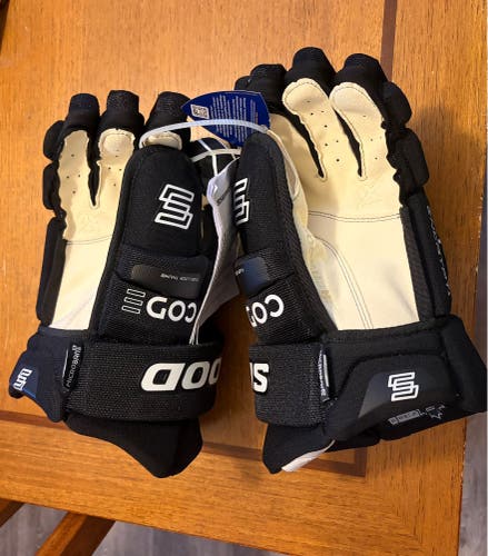 Brand New Black 14” Sherwood Senior Encrypt 1 Hockey Gloves