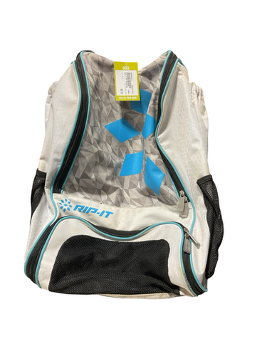 Used Rip-it Wht Blue Bag Bb Sb Player Carry Bag White 11834-s000048612