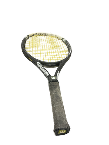 Used Wilson Hyper Hammer 5.3 Tennis Racquet Adult Tennis Racquet Black 4 3 8" 11834-s000048519