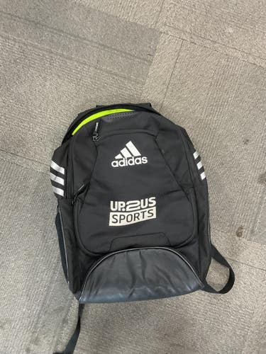 Used Adidas Soccer Player Duffel Bag Black 11614-s000233532