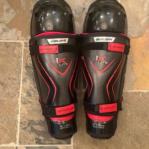 Senior Bauer Vapor 1X Lite 15" Shin Pads (New)