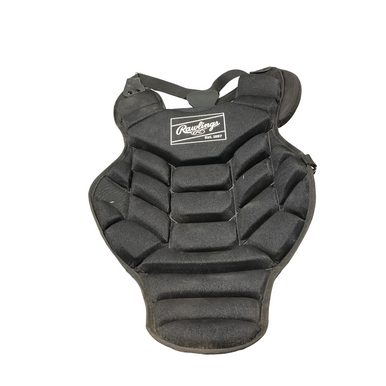 Used Rawlings Black Chest Protector Catchers Chest Protector Black Junior 11834-s000048797