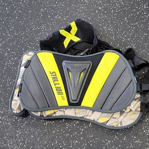 Used Stx Stallion 100 Rib Pads Lacrosse Rib Pads Black Md 11849-s000038516