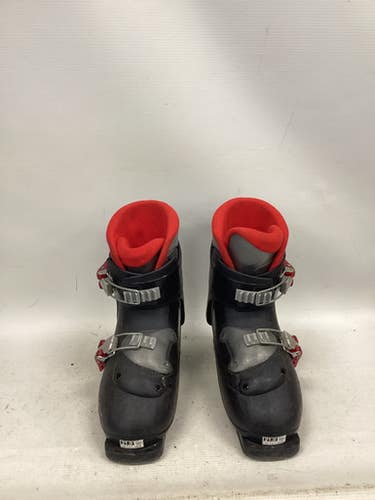 Used Salomon T2 Boys Dh Ski Boot Grey 210 Mp - J02 11851-s000045321