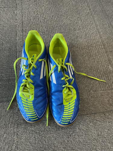 Used Adidas F50 Indoor Soccer Indoor Shoes Royal Blue Senior 7 11614-s000234052
