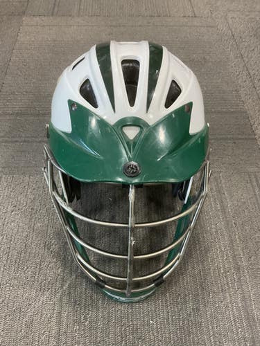 Used Cascade Cpx Lacrosse Helmet Green And White M L 11614-s000234185