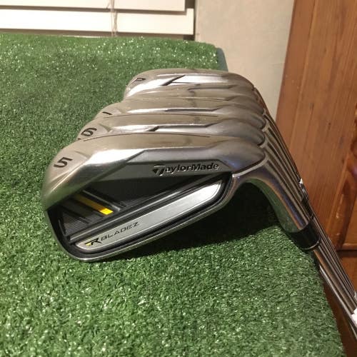 Taylormade RBladez Irons Set (5-PW) Regular 85g Rocketfuel Steel Shafts (+1/2)