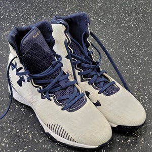 Used Under Armour Adult Fb Cleats White Senior 10 11849-s000038734