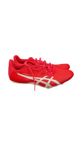 Used Asics Track & Field Cleats Adult Red Senior 7.5 11859-s000030310