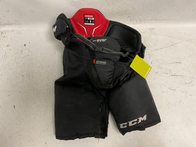 Used Ccm Jetspeed Ft485 Junior Pant Black And Red Md 11855-s000202095