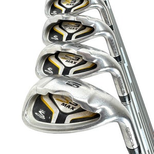 Used Cobra S3 Max Men's Rh Iron Hybrid Set 4h-sw Senior Flex Graphite Shaft 11506-s000300956