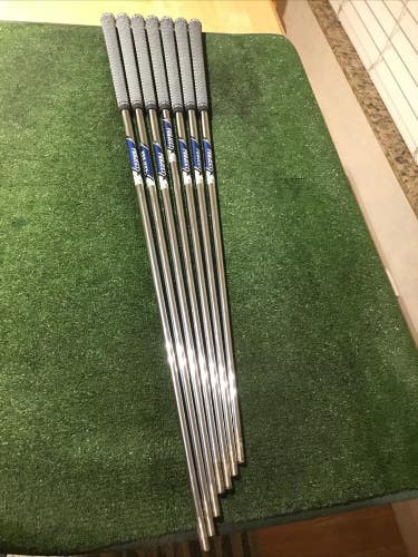 Set Of 7 Project X Rifle Flighted Regular Steel Irons Set Shafts 33 5/8-36 3/4