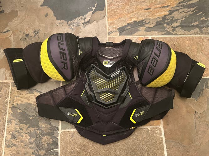 Large Senior Bauer Supreme Ultrasonic Shoulder Pads (Used)