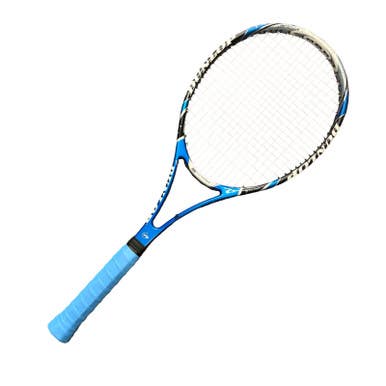 Used Dunlop Aerogel 2 Hundred Adult Tennis Racquet Royal Blue 4 1 2" 10299-s000309182