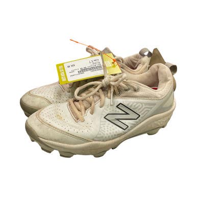 Used New Balance Bb Sb Cleats White Senior 7 11859-s000030407