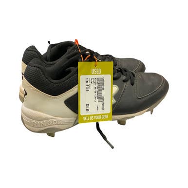Used Ringor Bb Sb Cleats Black Senior 8.5 11859-s000030403