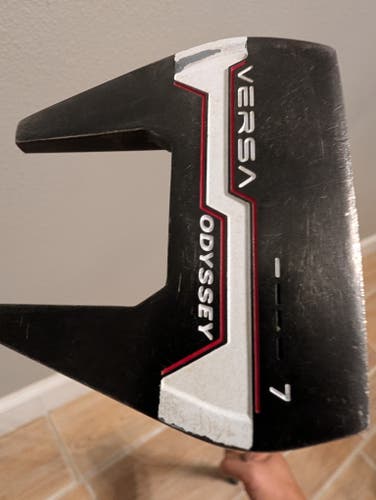 Men's 2013 Odyssey Mallet Metal X Milled Versa #7 Right Handed Putter Steel (Used)