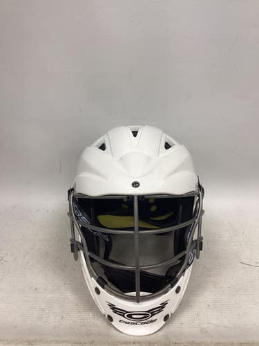 Used Cascade Cs-r Lacrosse Helmet White One Size 11851-s000045963