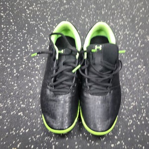 Used Under Armour Soccer Turf Shoes Black Senior 5.5 11849-s000039156
