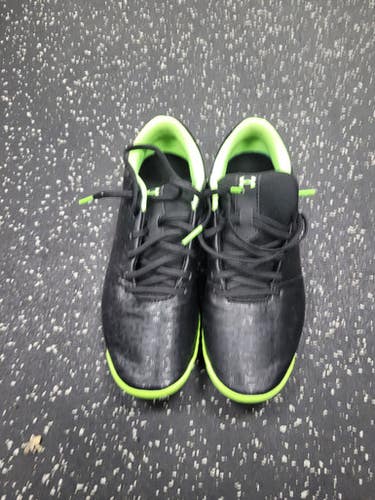 Used Under Armour Soccer Turf Shoes Black Senior 5.5 11849-s000039156