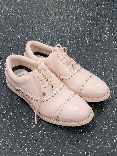 Used Gallivanter Brogue Womens Golf Shoes Pink Senior 7 11849-s000039172