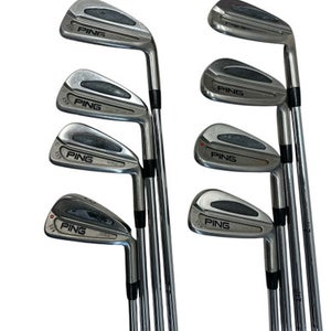 Used Ping S59 Red Dot Mens Iron Set Rh 3i-pw 11835-s000207495