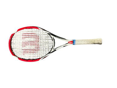 Used Wilson K Bold Adult Tennis Racquet White 4 1 4" 11834-s000049983
