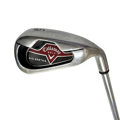 Used Callaway 2008 Big Bertha Men's Rh 5 Iron Steel Shaft 11506-s000301748
