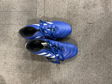 Used Adidas Soccer Cleats Royal Blue Junior 03.5 11614-s000235705