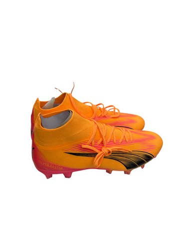 Used Puma Soccer Cleats Orange Senior 9.5 11859-s000030660