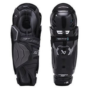 New Bauer S26 Supreme F50 Pro 15" Shin Guards 11860-bar106715015