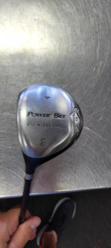 Used Powerbilt Grandslam Mens Fairway Wood Lh 3 Wood 11497-s000157530