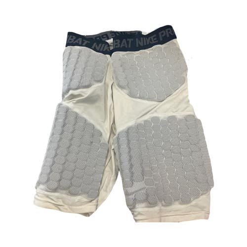 Used Nike PRO COMBAT FB Girdles White MD 11859-S000031862