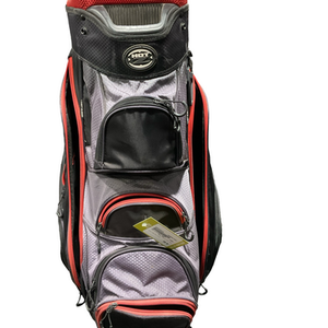 Used Htz 5.5 Golf Bag Mens Stand Bag Red And Black 11834-s000050234