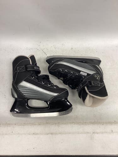 Used Jackson Softtec Boys Softboot Skate Black Youth 13.0 11851-s000046342