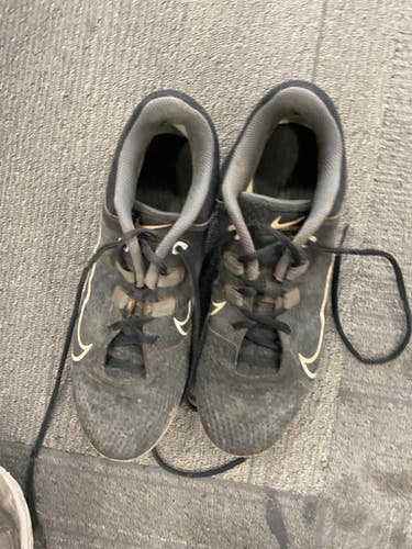Used Nike Hyperdiamond 4 Bb Sb Cleats Black Senior 9 11614-s000235837