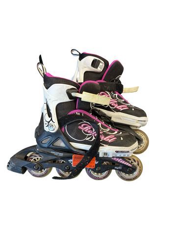 Used Rollerblade Adj Junior Rec Fitness Skates Pink Adjustable 11682-s000131903